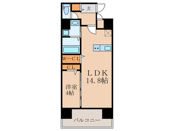 LEGEND　KUROSAKIの物件間取画像